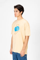 Men's Oversized Printed Half Sleeve Shirt