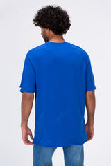 Mens Oversize Short Sleeved T-shirt Made Of Summer Melton Material