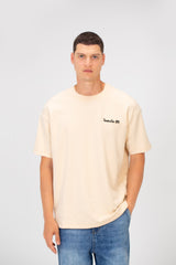 تي شيرت ميلتون صيفي رجالي بقصّة عادية وأكمام قصيرة وطبعة طماطم في الأمام