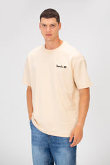 تي شيرت ميلتون صيفي رجالي بقصّة عادية وأكمام قصيرة وطبعة طماطم في الأمام