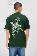 تي شيرت رجالي صيفي مطبوع عليه ميلتون برقبة دائرية وأكمام نصفية وقصّة عادية