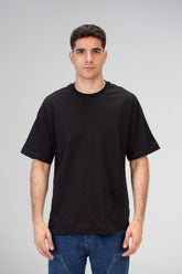 Mens Oversize Short sleeves T-shirt With Round Neck And Milton material