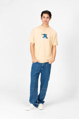 Men's Van Gogh Print Oversized Half Sleeve T-Shirt