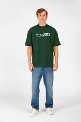 Men's Tomato Summer Milton Oversized Short Sleeve Crew Neck T-Shirt