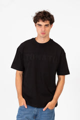 Men's Tomato Print Bolivar Oversized Short Sleeve T-Shirt