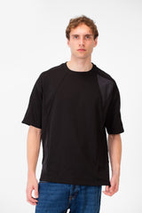 Men's Summer Melton Oversized Short Sleeve Round Neck T-Shirt