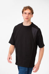 Men's Summer Melton Oversized Short Sleeve Round Neck T-Shirt