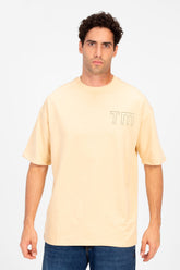 Men's Oversized Melton Short Sleeve T-Shirt