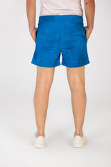 Men's Waterproof Swim Short With Elastic Waist And Pockets