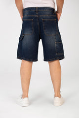 Men's High Quality Cutting Denim Short With Pockets And Modern Design