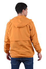 Men's Casual Zipper Waterproof Jacket In Unique Style