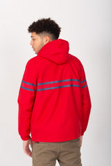 Men's Casual Zipper Hooded Waterproof Jacket With Unique Style