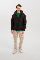 Men's Casual Puffer Hooded Waterproof With Unique Style Jacket