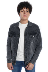 Men's Denim Casual Slim Fit Jeans Jackets