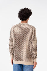 Men's Crew Neck Pullover With Basic Details