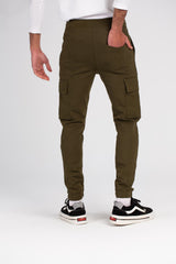 بنطال رياضي رجالي فضفاض بقصّة فريدة وقصّة ضيقة