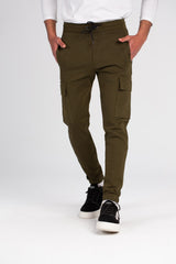 بنطال رياضي رجالي فضفاض بقصّة فريدة وقصّة ضيقة