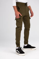 بنطال رياضي رجالي فضفاض بقصّة فريدة وقصّة ضيقة