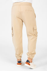 Men's Oversized Elastic Waistband Sweatpants-1