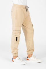 Men's Oversized Elastic Waistband Sweatpants-1