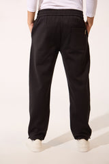 Men's Tomato Basic Oversized Sweatpants With Drawstring At The Middle And Back Pocket