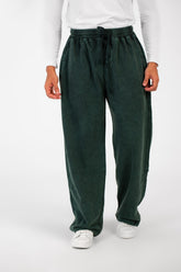 Men's Tomato Washed Oversized Sweatpants With Elastic Waistband And Drawstring High Quality