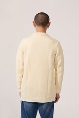 Men's Slim Fit Jumper Pullover with Front Buttons Pockets And Long Sleeves In Breathable Material