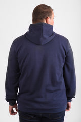 Men's Slim Fit Hooded Melton Padded Basic Hoodie Big Size Sweatshirt