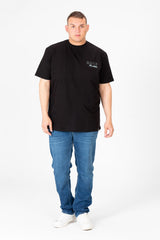 Men's Big size Round Neck T-shirt With Text Print