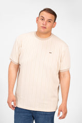 تي شيرت توماتو رجالي عصري بمقاس كبير ورقبة دائرية وأكمام قصيرة