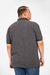 Men's Tomato Big Size Polo T-Shirt With Short Sleeves Comfortable And Practical Material