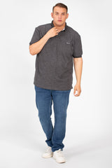 Men's Tomato Big Size Polo T-Shirt With Short Sleeves Comfortable And Practical Material