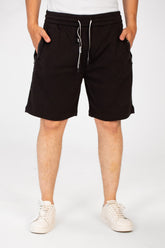 Men's Summer Melton Short With Pockets And Elastic Waist Practical And Comfortable
