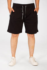 Men's Summer Melton Short With Pockets And Elastic Waist Practical And Comfortable