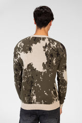Men's Jakar Full print Round Neck Pullover Sweater