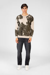Men's Jakar Full print Round Neck Pullover Sweater