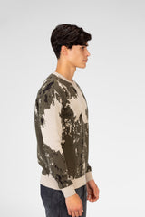 Men's Jakar Full print Round Neck Pullover Sweater