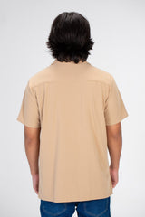 Men's Basic Slim Fit Half Sleeve Shirt Made Of Bengalin Material