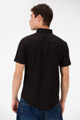 Men's Slim Fit Basic Half Sleeved Shirt