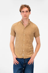 Men's High Quality Basic Half Sleeve Slim Fit Shirt Jakar