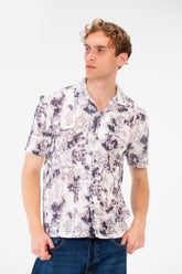 Men's Half Sleeve Slim Fit Jakar Shirt In Distinctive Summer Colors