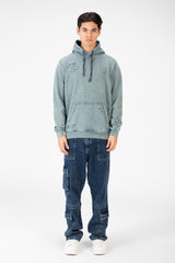 سويت شيرت رجالي بقصّة طماطم مع جيب كنغر