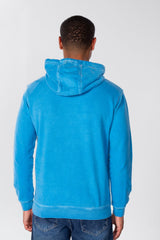 سويت شيرت رجالي أساسي بغطاء رأس وأكمام طويلة