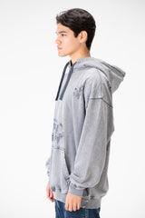 سويت شيرت رجالي كبير الحجم مغسول