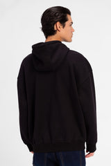 سويت شيرت توماتو ميلتون رجالي كبير الحجم مع طباعة نصية أمامية