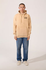 Men's Tomato Washed Oversized Hoodie Sweatshirt With Front Pocket And Long Sleeves
