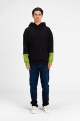 سويت شيرت رجالي بغطاء رأس كبير الحجم