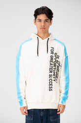 Men's Oversize Hoodie Sweatshirt With Text Print