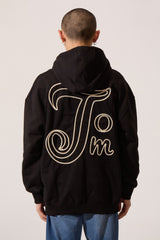 Men's Regular Fit Hooded Sweatshirt With Kangaroo Pocket And Front & Back Print