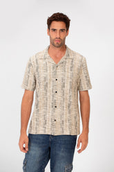 Men's Summer Modern Slim Fit Half Sleeve Mesh Shirt